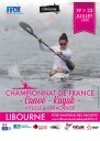 affiche kayak Libourne